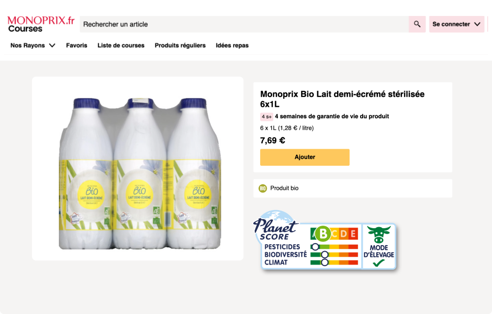 Article 1 : Planet-score BABB