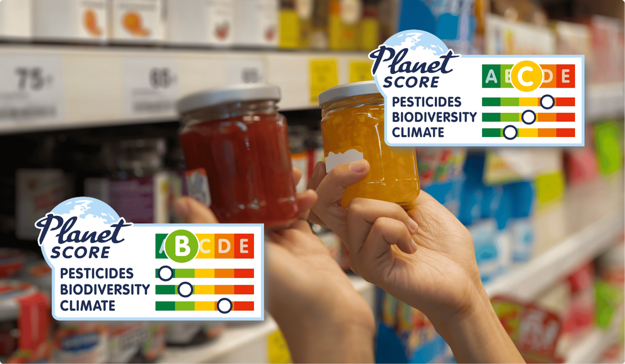 Planet-score environmental impact rating for food products Planet-score environmental impact rating for food products