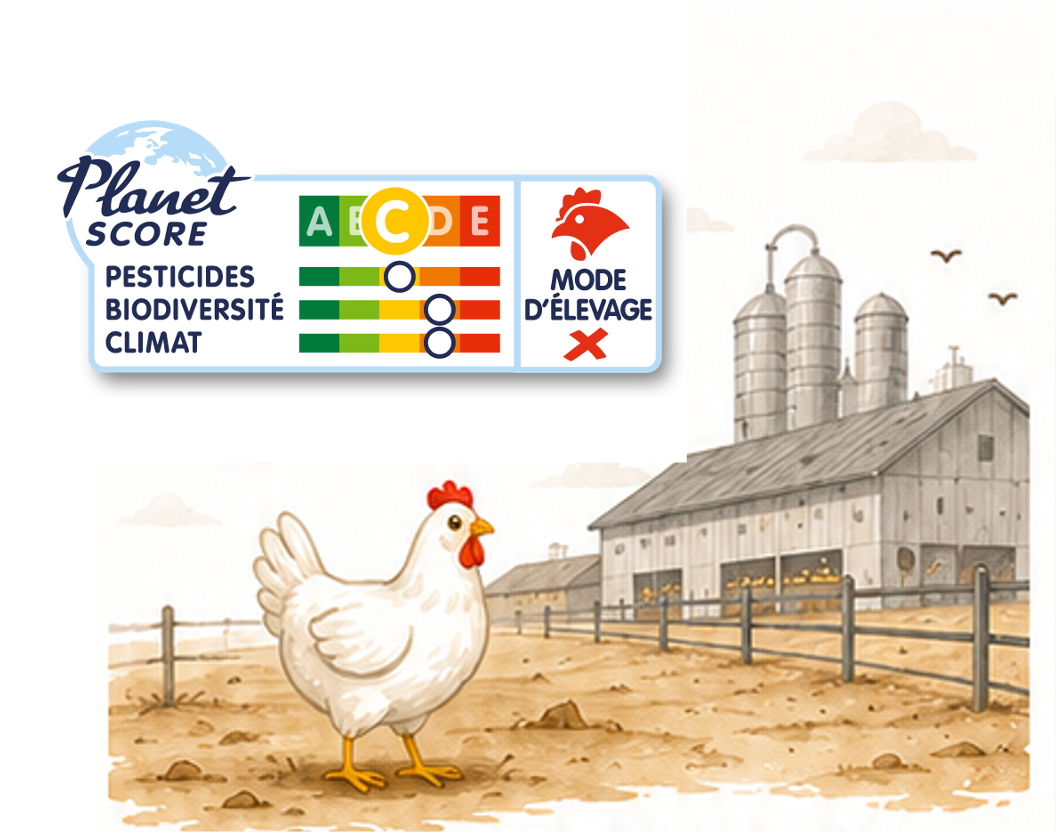 Poule neg